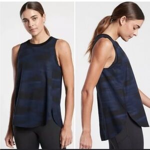 Athleta Zephyr Print Tank Top, Blurred Camo
